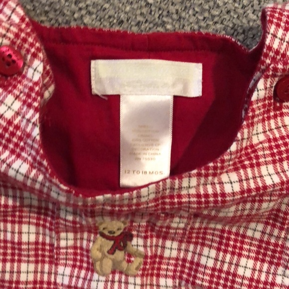 Janie and Jack holiday jumper and onesie size 12/18 months - Picture 6 of 8